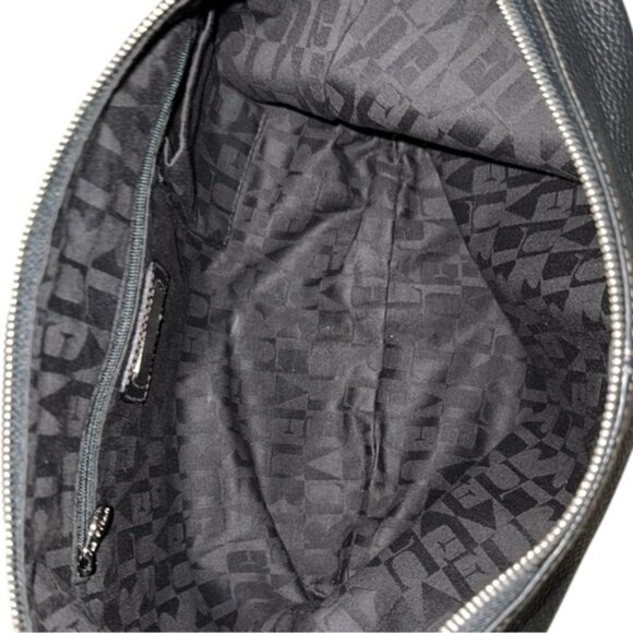 FURLA BLACK CROSSBODY BAG - PEBBLED LEATHER - EUC - Picture 9 of 10